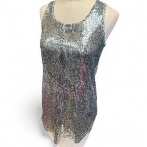 Silence noise multicoloured sequin